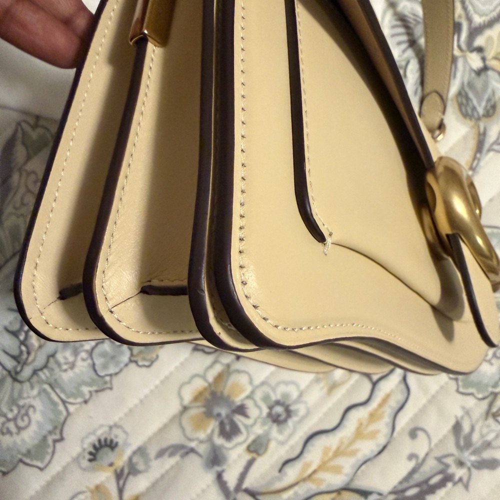 Coach Twisted Tabby Shoulder Bag in Moonlight Butter Yellow - Picture 7 of 10